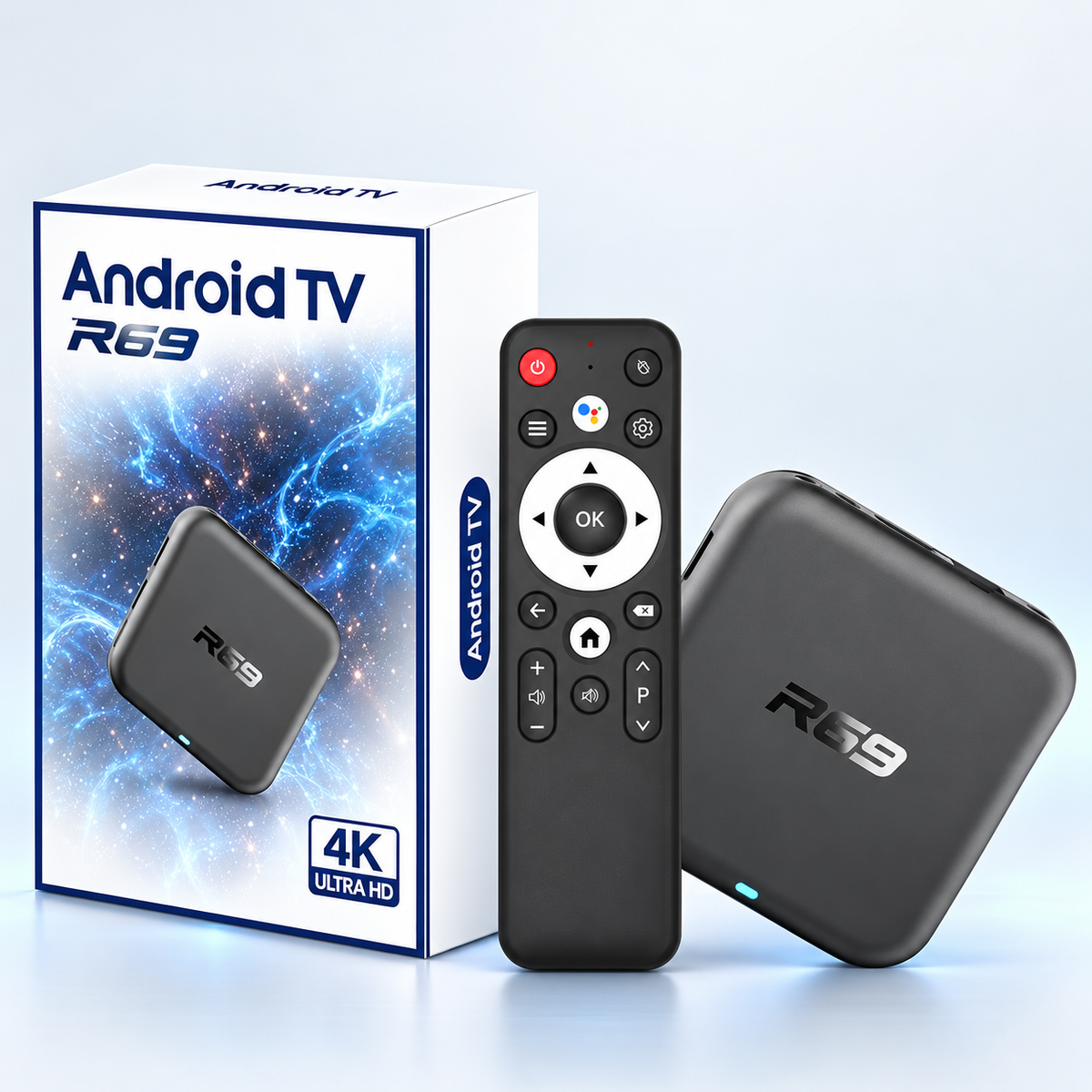 R69 4K Android TV Box  — 18 Months TTG Access Included