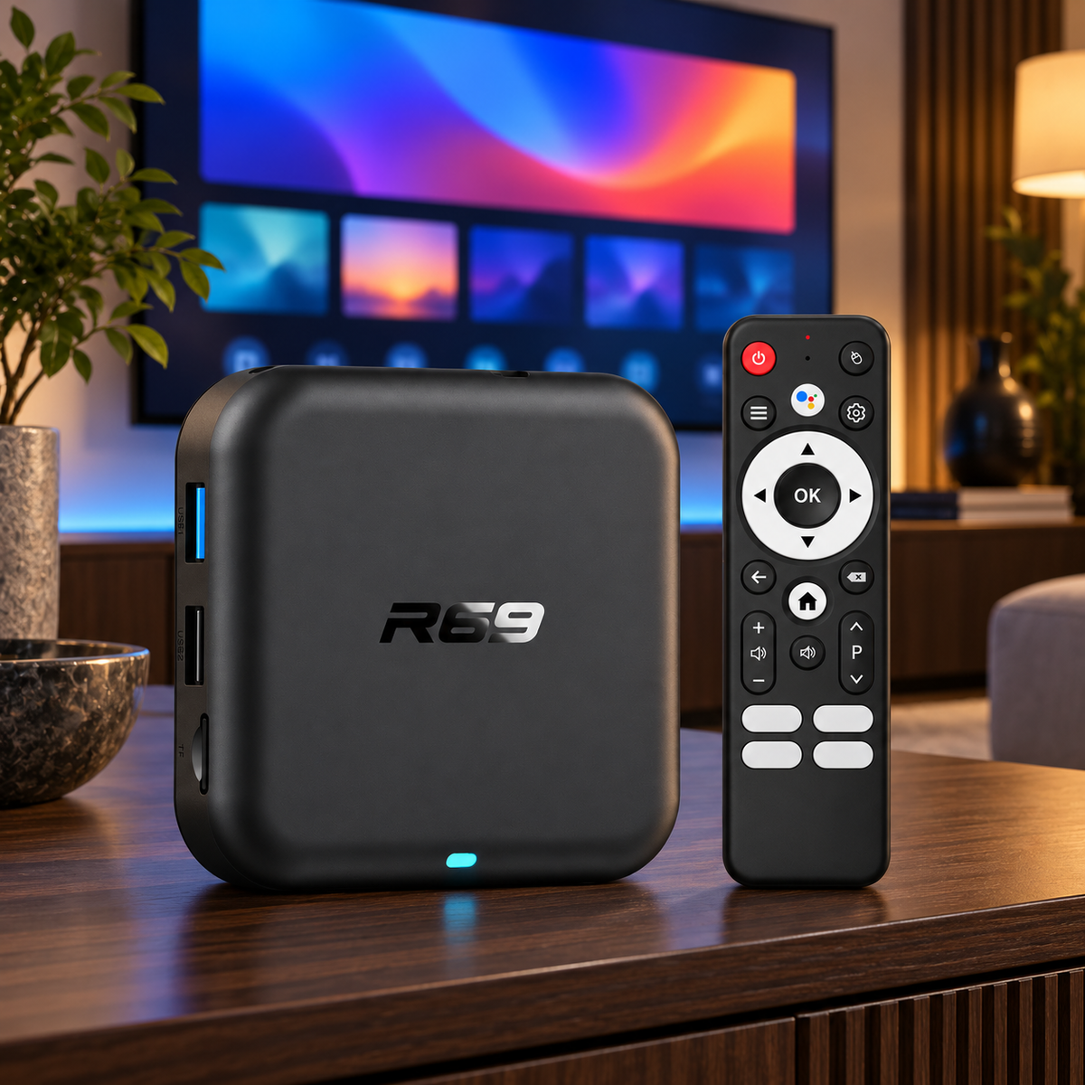 R69 4K Android TV Box  — 18 Months TTG Access Included