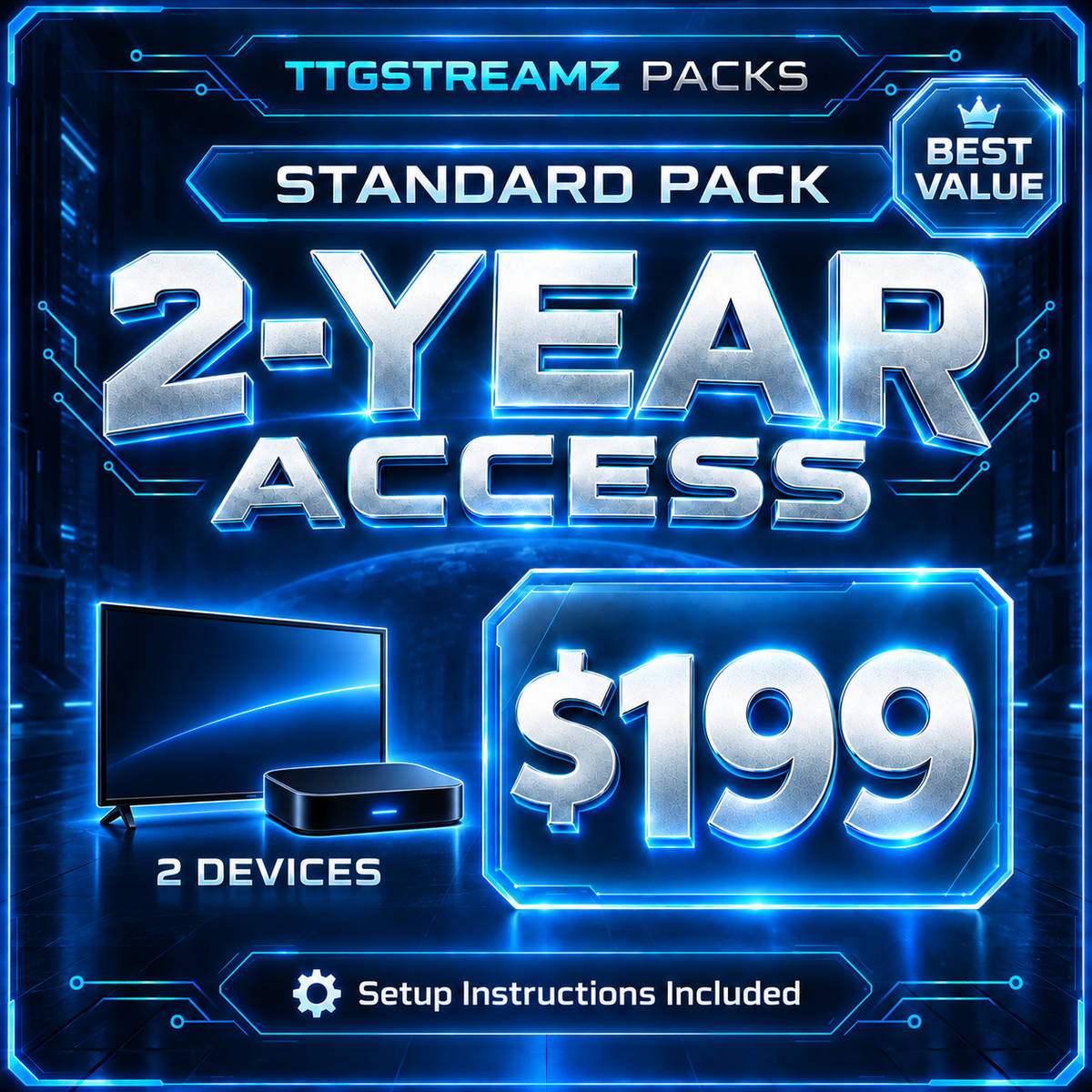 TTGStreamz Standard Pack — 2 Devices