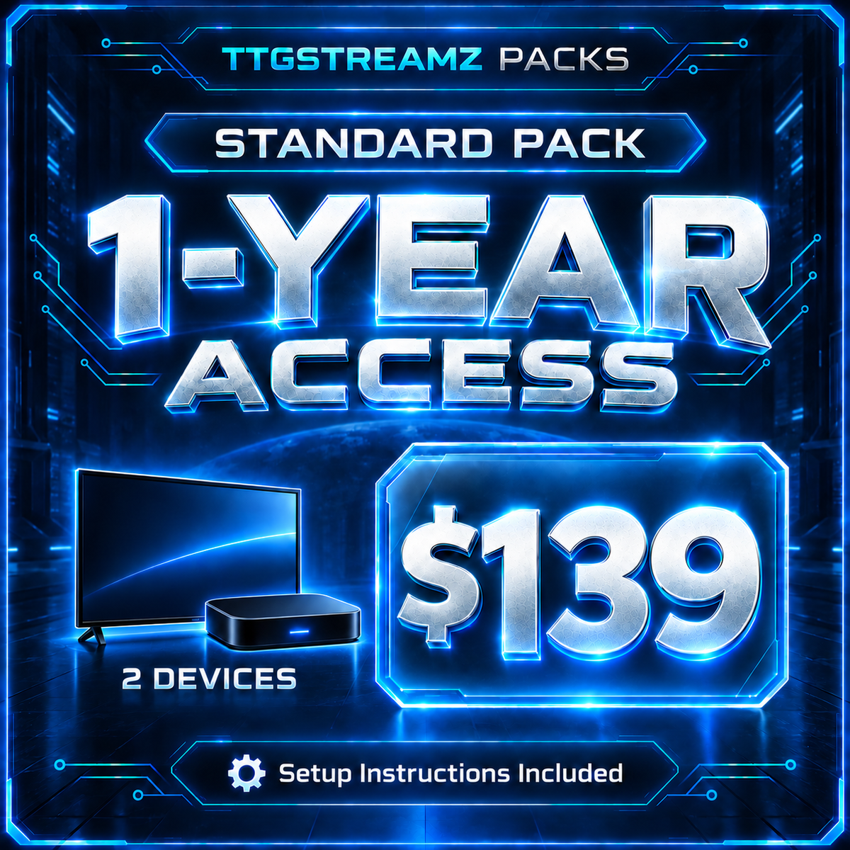 TTGStreamz Standard Pack — 2 Devices