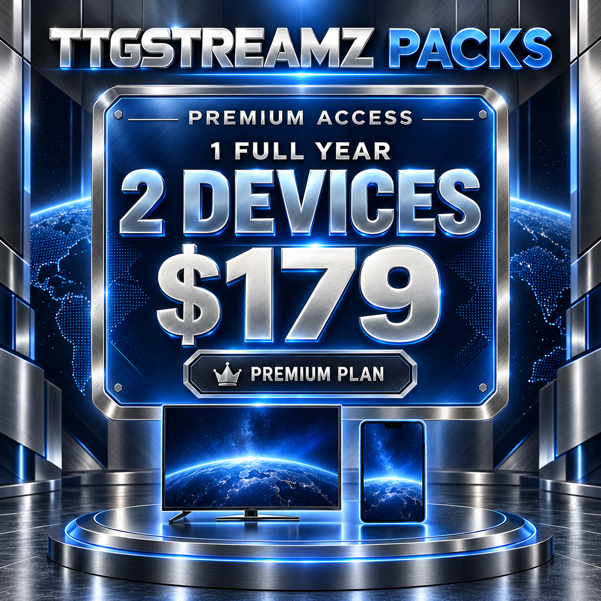 TTGStreamz Premium Pack — One-Year Access