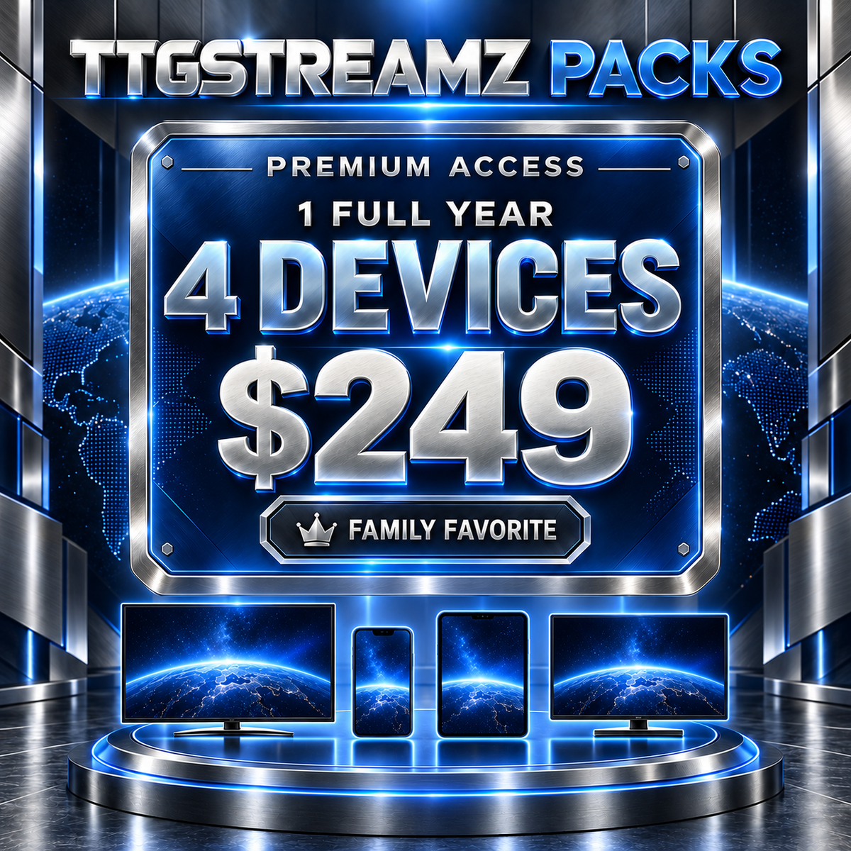TTGStreamz Premium Pack — One-Year Access