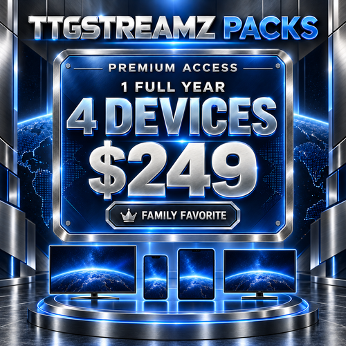 TTGStreamz Premium Pack — One-Year Access