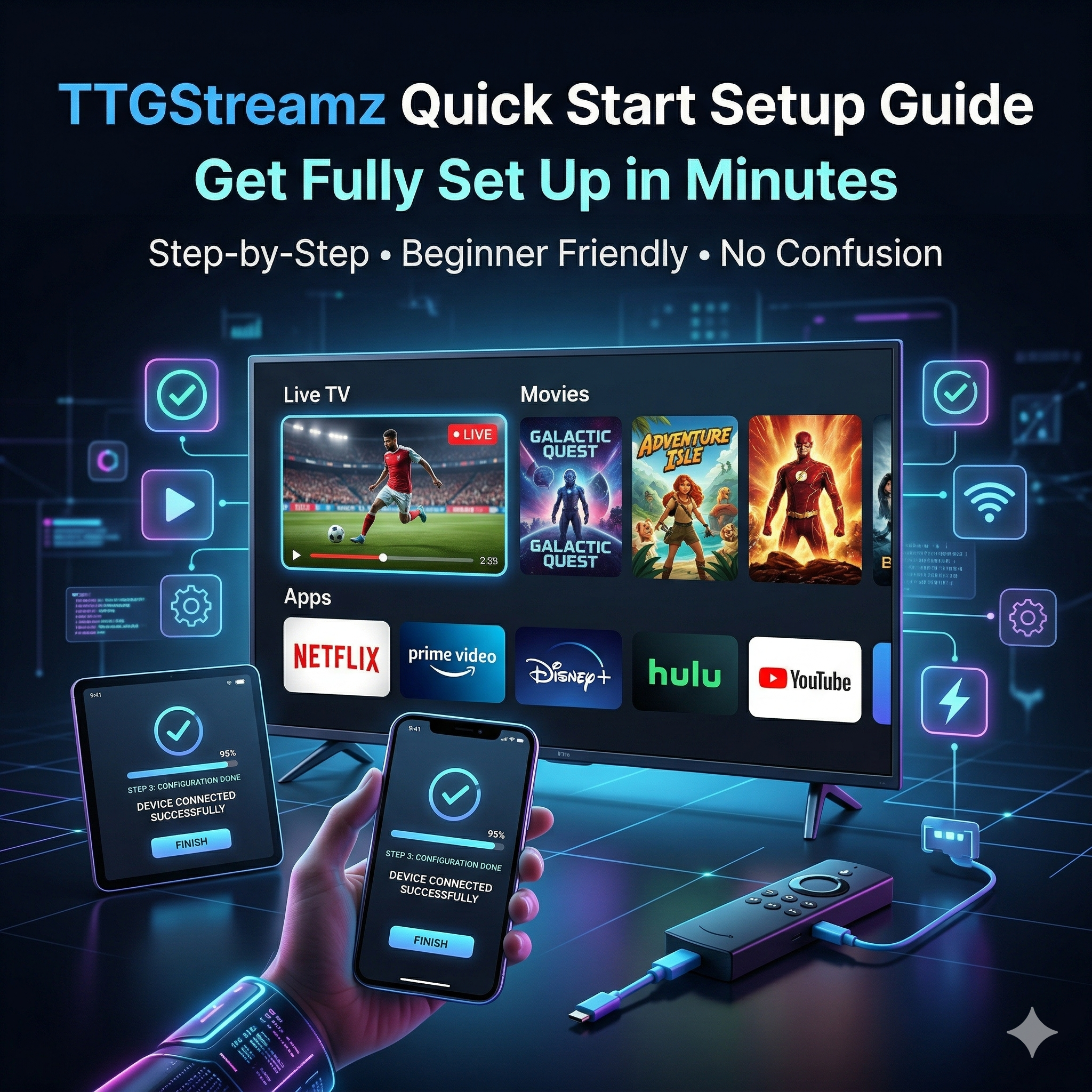 TTGStreamz Quick Start Setup Guide (ENTRY)